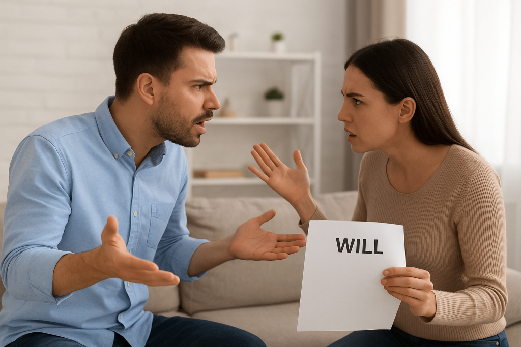 My Sibling Won’t Share the Will