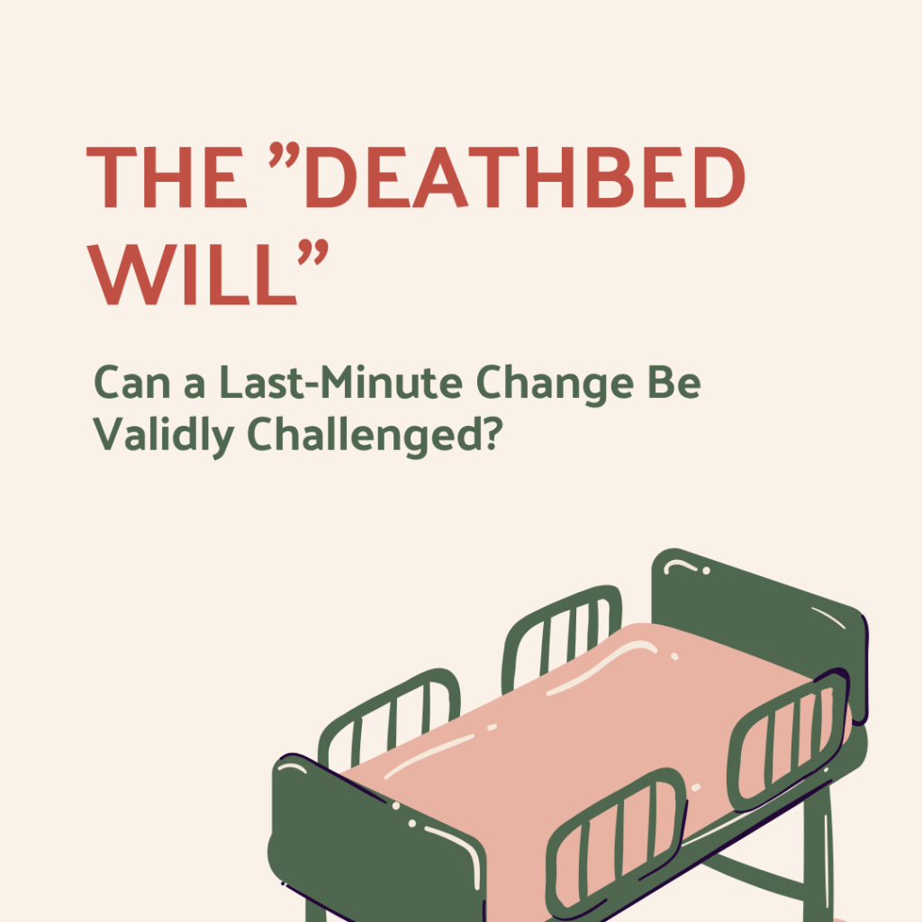 deathbed will 